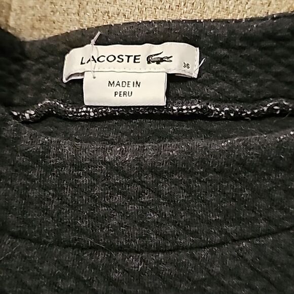 Womens Super comfy Lacoste Sweatshirt - Picture 3 of 5
